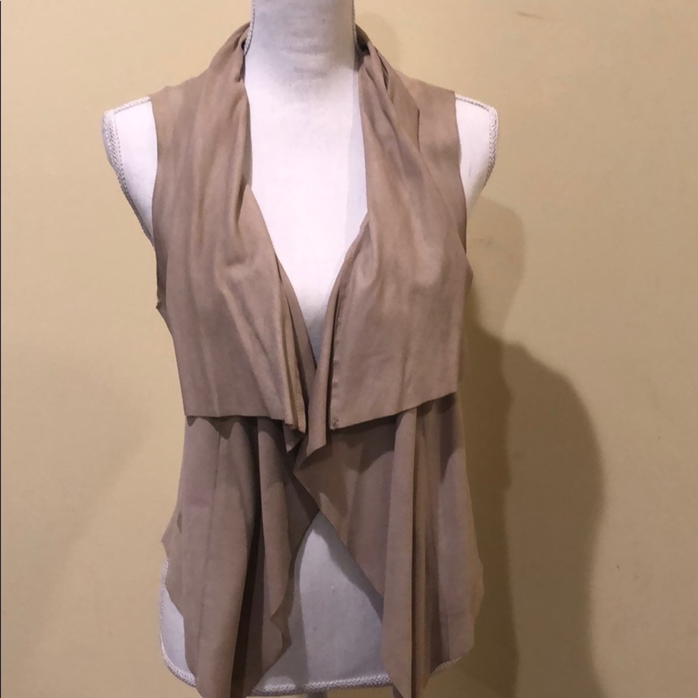 Seventy two changes suede vest